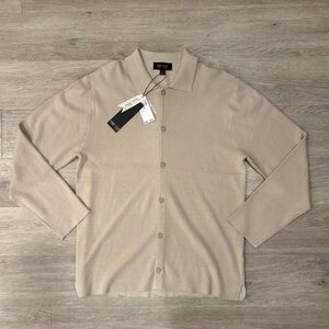 Truth Beige Button-Up Shirt Jacket